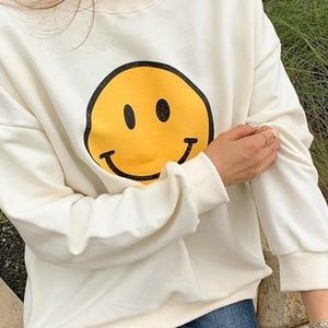 Ivory Smile Sweatshirt